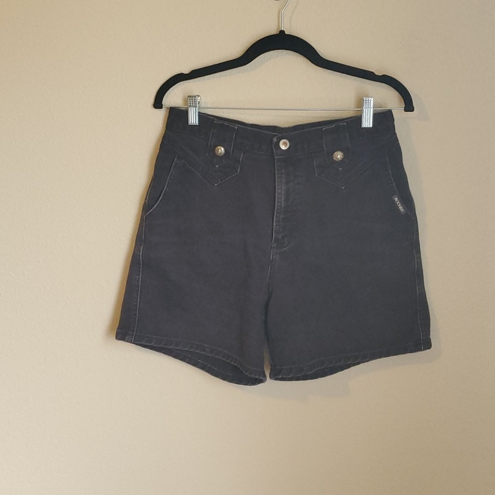 Womens Vintage High Waisted Rockies Jean shorts.